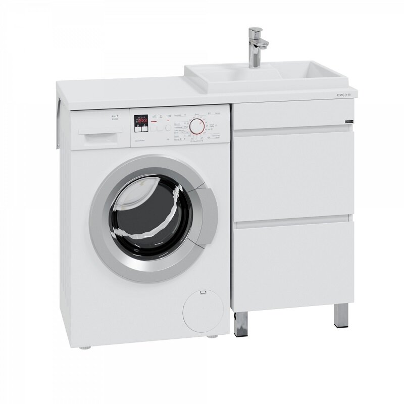 Изображение товара Тумба СаНта Марс 48 для стиральной машины, белая