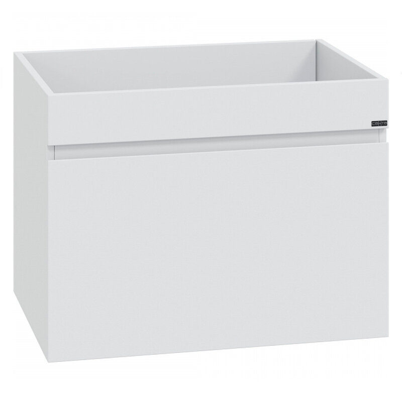 Изображение товара Тумба под раковину Санта Марс 68 для установки со стиральной машиной подвесная белая
