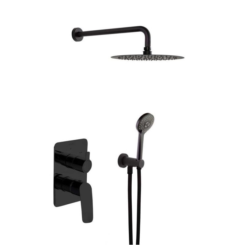 Изображение товара Душевая система Ramonsoler New Fly K5715021NM, цвет черный матовый