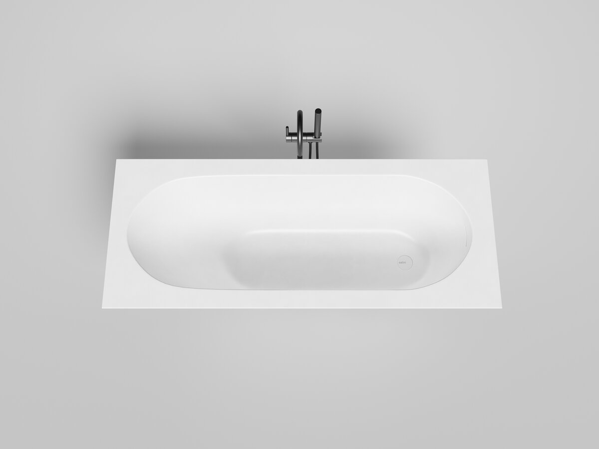 Изображение товара Встроенная ванна Salini Ornella Kit 170x70 см из искусственного камня