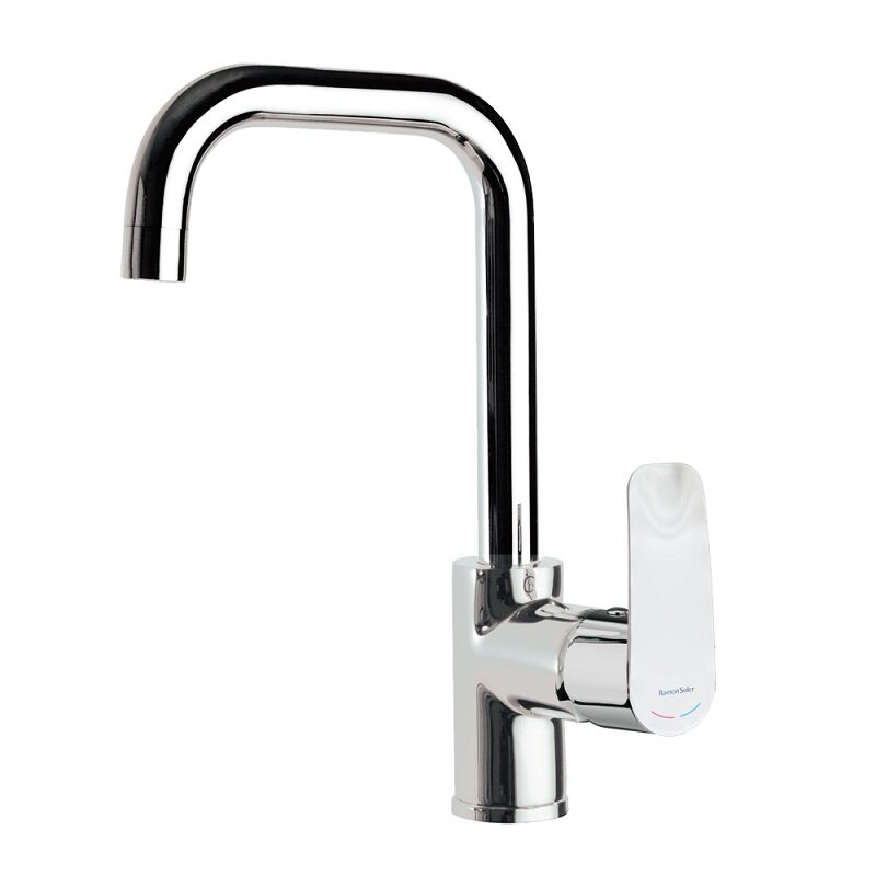 Изображение товара Смеситель Ramonsoler New Fly 571101 для раковины, с донным клапаном, цвет хром Изображение товара Смеситель Ramonsoler New Fly 571101 для раковины, с донным клапаном, цвет хром