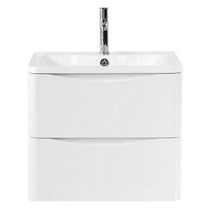 Изображение товара Тумба под раковину BelBagno Acqua-700-2C-SO-BL 70 см, подвесная, Bianco Lucido