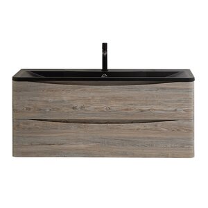 Изображение товара Тумба под раковину BelBagno Acqua 120 см подвесная цвет Pino Scania