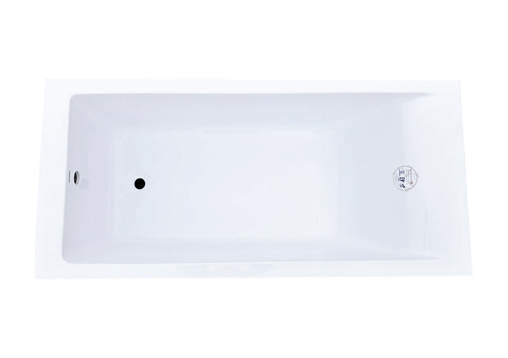 Изображение товара Ванна из литьевого мрамора Radianse Лазурь 140 x 70 см белая