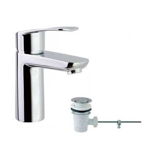 Изображение товара Смеситель Ramonsoler New Fly 570211VA9065 для раковины, с донным клапаном, цвет хром