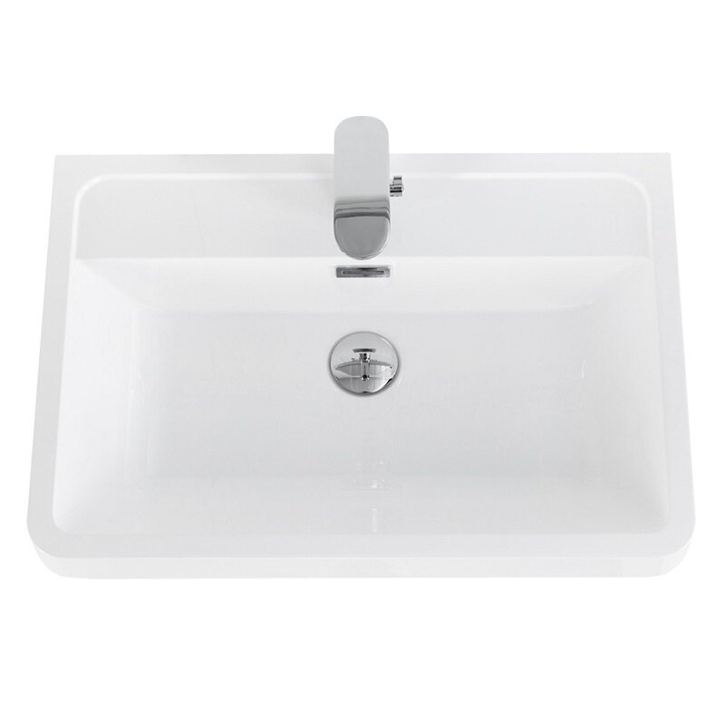 Изображение товара Раковина BelBagno Ancona-N EA-600-LVB 60, искусственный мрамор, цвет белый Изображение товара Раковина BelBagno Ancona-N EA-600-LVB 60, искусственный мрамор, цвет белый