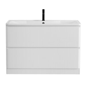 Изображение товара Тумба под раковину BelBagno Albano 120, напольная, цвет Bianco Lucido, Albano-1200-2C-PIA-BL