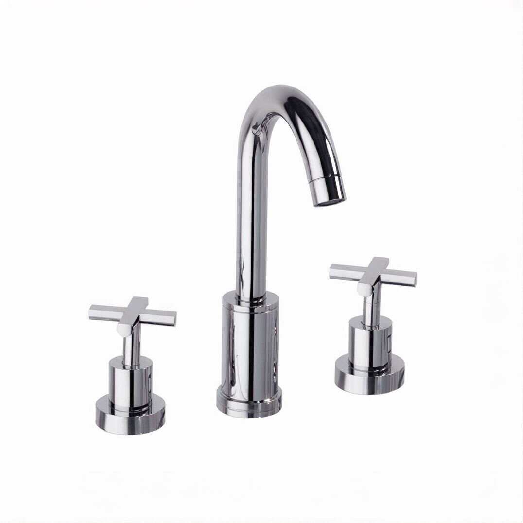 Изображение товара Смеситель Ramonsoler Rs Cross 6242 для раковины, цвет хром Изображение товара Смеситель Ramonsoler Rs Cross 6242 для раковины, цвет хром