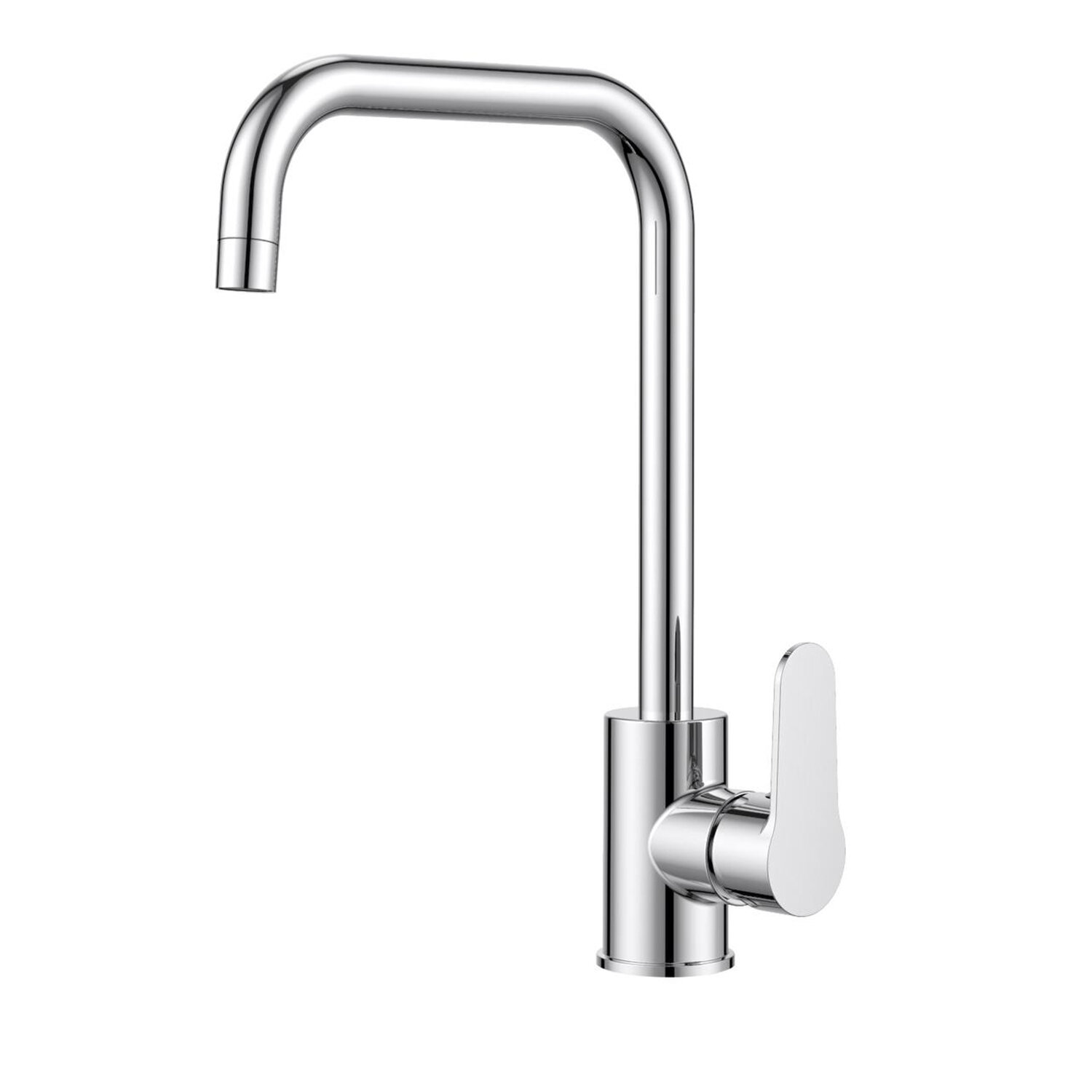 Изображение товара Смеситель Milardo Poli POLSBL0M05 для кухни, хром, однорычажный, П-образный излив