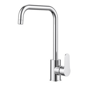 Изображение товара Полимерный смеситель Milardo Poli POLSBL0M05 для кухни, хром