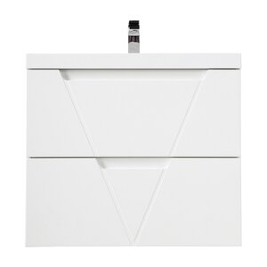 Изображение товара Тумба под раковину BelBagno Vittoria 90, подвесная, цвет Bianco Opaco, Vittoria-900-2C-SO-BO-P