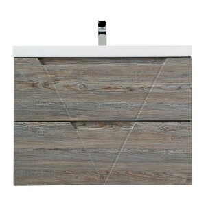 Изображение товара Тумба под раковину BelBagno Vittoria 90, подвесная, цвет Pino, Vittoria-900-2C-SO-PINO-P