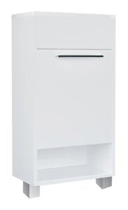 Изображение товара Тумба с раковиной 1Marka Lira 40 см напольная белая с одной дверью