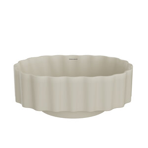 Изображение товара Раковина Kerama Marazzi Artbasin Conchiglia 50 см песочная матовая