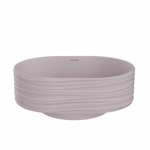 Изображение товара Раковина Kerama Marazzi Artbasin SA.wb.50.MAL Sabbia 50 см, с донным клапаном, мальва матовая