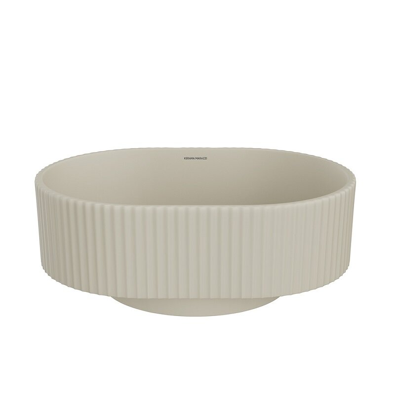 Изображение товара Раковина Kerama Marazzi Artbasin/АртБэйзин VE.wb.50.SAN Vento 50 см, с донным клапаном, песочная матовая