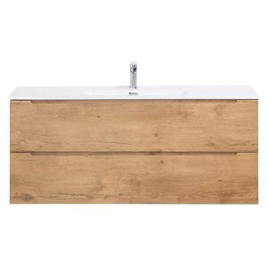 Изображение товара Подвесная тумба под раковину BelBagno Etna 120 Rovere Nature стильно и надежно