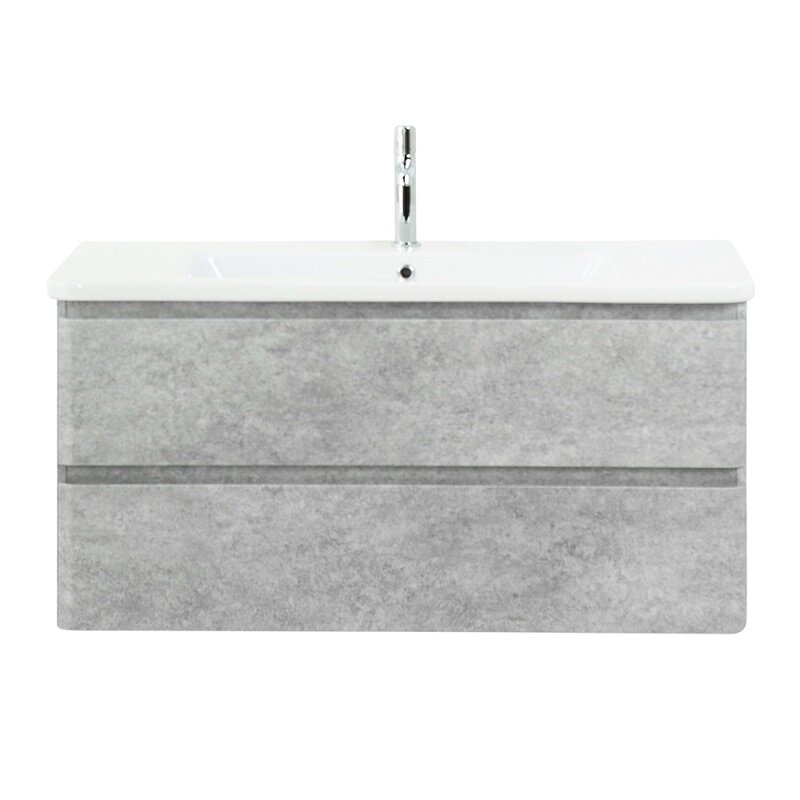 Изображение товара Подвесная тумба под раковину BelBagno Albano-Cer 105 102 см серый Италия