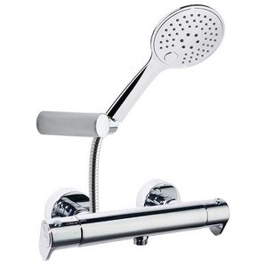 Изображение товара Смеситель Ramonsoler Alexia 3634TR для душа, с душевым гарнитуром, термостатический, цвет хром