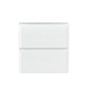 Изображение товара Тумба под раковину BelBagno Albano-Cer 50 см, подвесная, цвет Bianco Lucido, Albano-Cer-500-2C-SO-BL