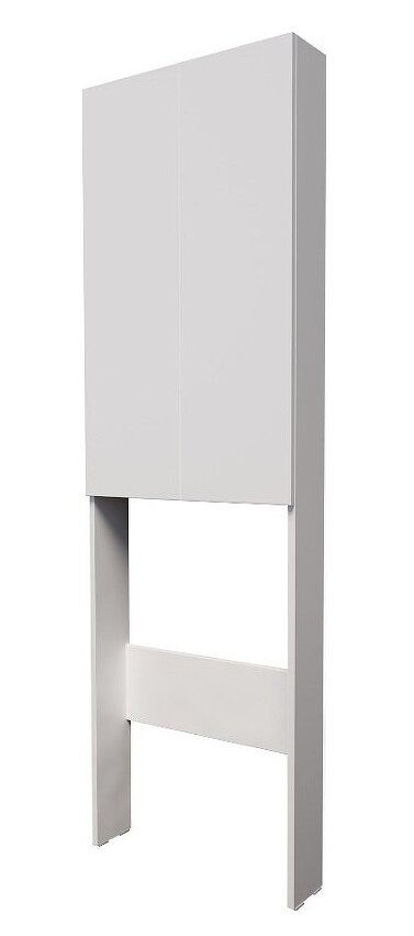 Изображение товара Напольный шкаф для ванной 1Marka Gaula У92519, 60x15x190 см, белый глянцевый