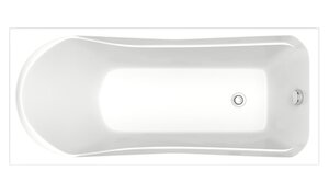 Изображение товара Акриловая ванна Bas Мальта 170х75 см белая с антикоррозийным покрытием