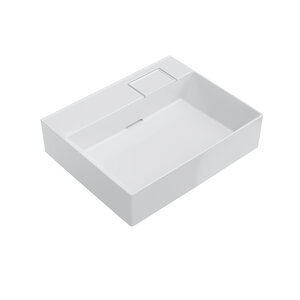 Изображение товара Раковина Kerama Marazzi Logica 70 см мебельная белая без отверстий для смесителя