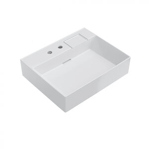 Изображение товара Раковина Kerama Marazzi Logica 70 см мебельная с двумя отверстиями белая