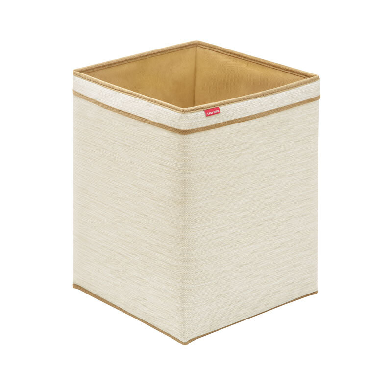 Изображение товара Корзина для хранения Casy Home 32x32x41 см молочный лен