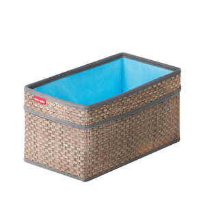 Изображение товара Корзина Casy Home для хранения 28 см небесный ротанг