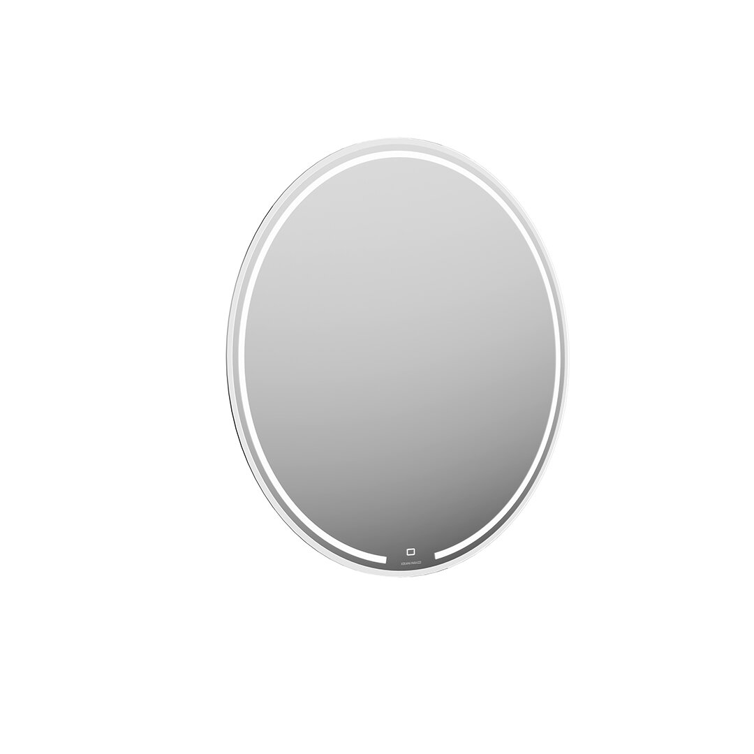 Изображение товара Зеркало Kerama Marazzi Mio 80 см, круглое, с диммером, белое, MIO.mi.80D.WHT