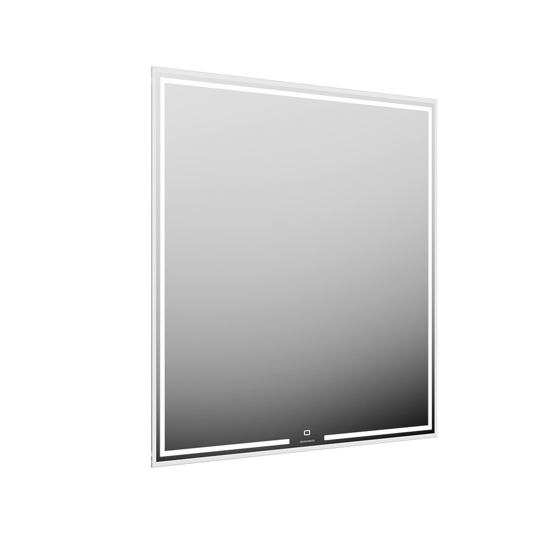 Изображение товара Зеркало Kerama Marazzi Mio 80 см, квадратное, с диммером, белое, MIO.mi.80.WHT