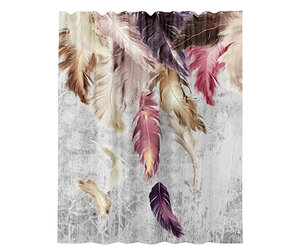 Изображение товара Штора для ванной WasserKraft Rossel SC-57103 180x200 см навесная водоотталкивающая