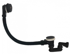 Изображение товара Слив-перелив Marka One Luxe 600 ФКб черный матовый для ванны 80x60 см