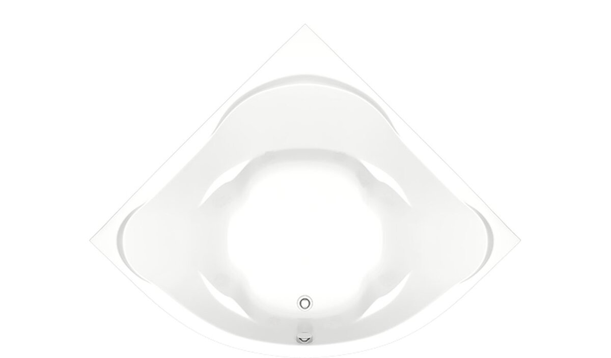 Изображение товара Ванна акриловая Bas Ривьера В 00029 161 х 161 см белый