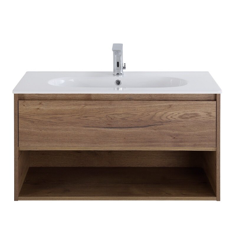 Изображение товара Подвесная тумба под раковину BelBagno Kraft 90 Rovere Tabacco