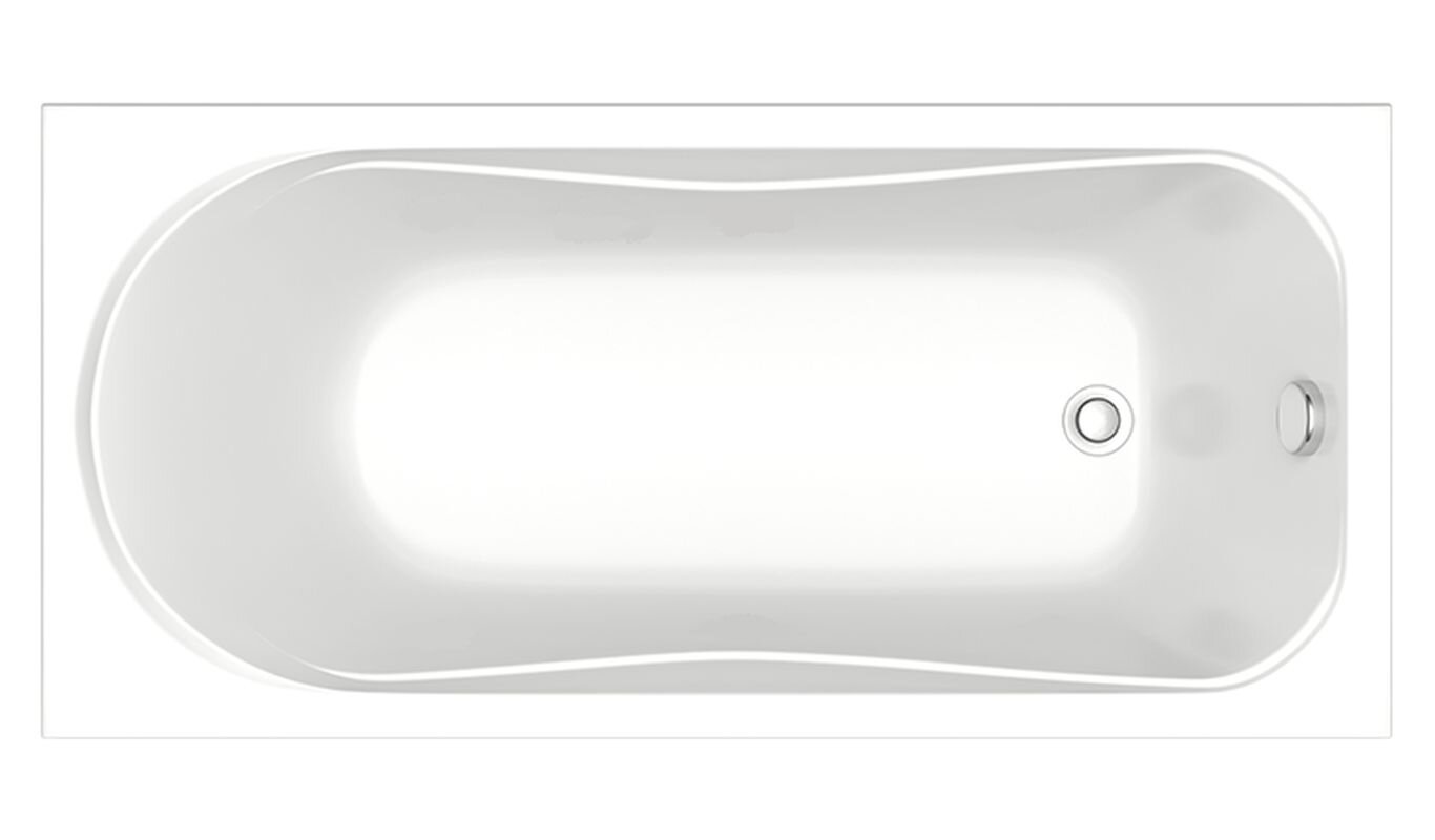 Изображение товара Ванна акриловая Bas Верона 150х70 см Белая без гидромассажа