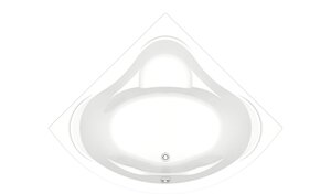 Изображение товара Акриловая ванна Bas Мега 160x160 В 00024 белый