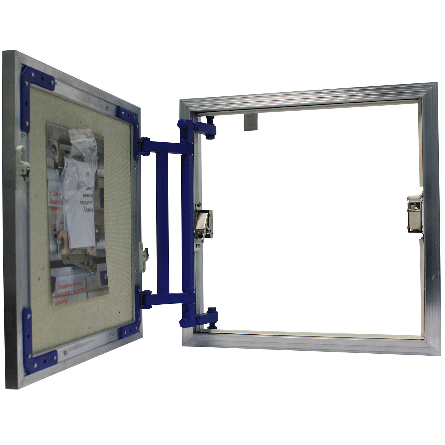 Изображение товара Сантехнический люк Люкер AL-KR АЛ-КР 120/60, ширина 60 см, высота 120 см, под плитку