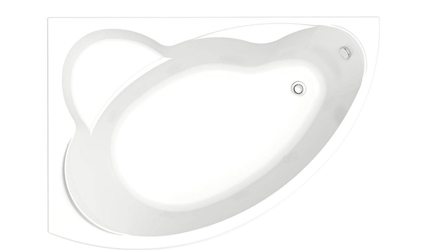 Изображение товара Акриловая ванна Bas Лагуна 170х110 левая/правая угловая В 00019/В 00020