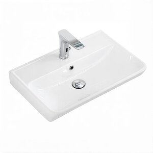 Изображение товара Раковина BelBagno Neon 19050 50 см, керамика, цвет белый