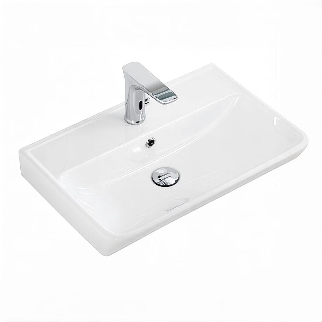 Изображение товара Раковина BelBagno Neon 19050 50 см, керамика, цвет белый Изображение товара Раковина BelBagno Neon 19050 50 см, керамика, цвет белый