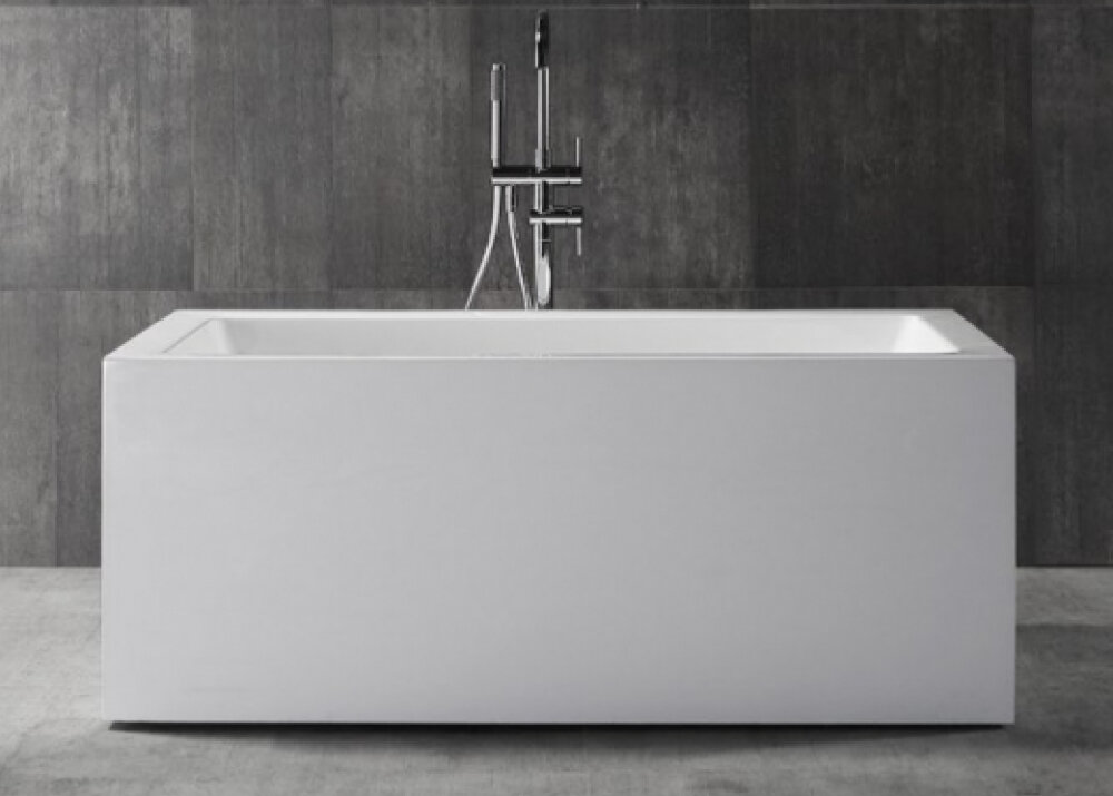 Изображение товара Акриловая ванна Abber 160 x 80 см отдельностоящая белая AB9406-1.6 Германия