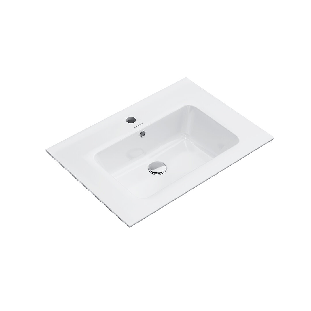 Изображение товара Раковина Kerama Marazzi Piano PI.wb.65, 65 см, белая, мебельная