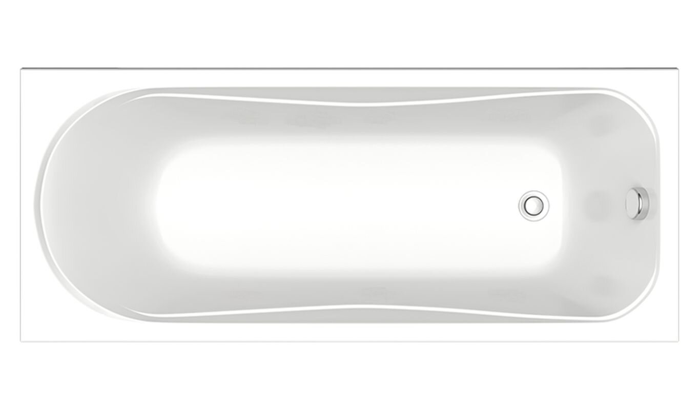 Изображение товара Акриловая ванна Bas Стайл 160x70 см с антибактериальным покрытием