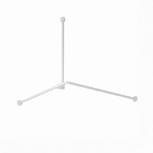 Изображение товара Карниз для ванны WasserKraft Kammel SC-839090, 90 х 90 см, белый