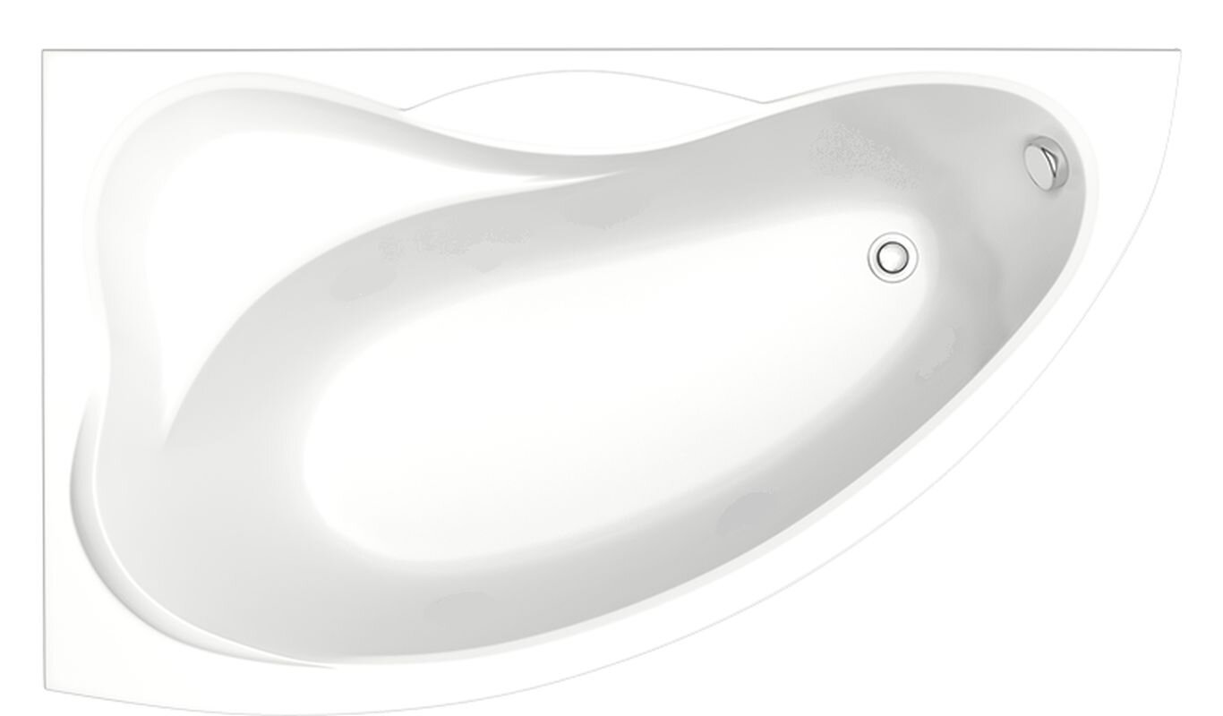 Изображение товара Ванна акриловая Bas Вектра 150 х 90 см с антибактериальным слоем