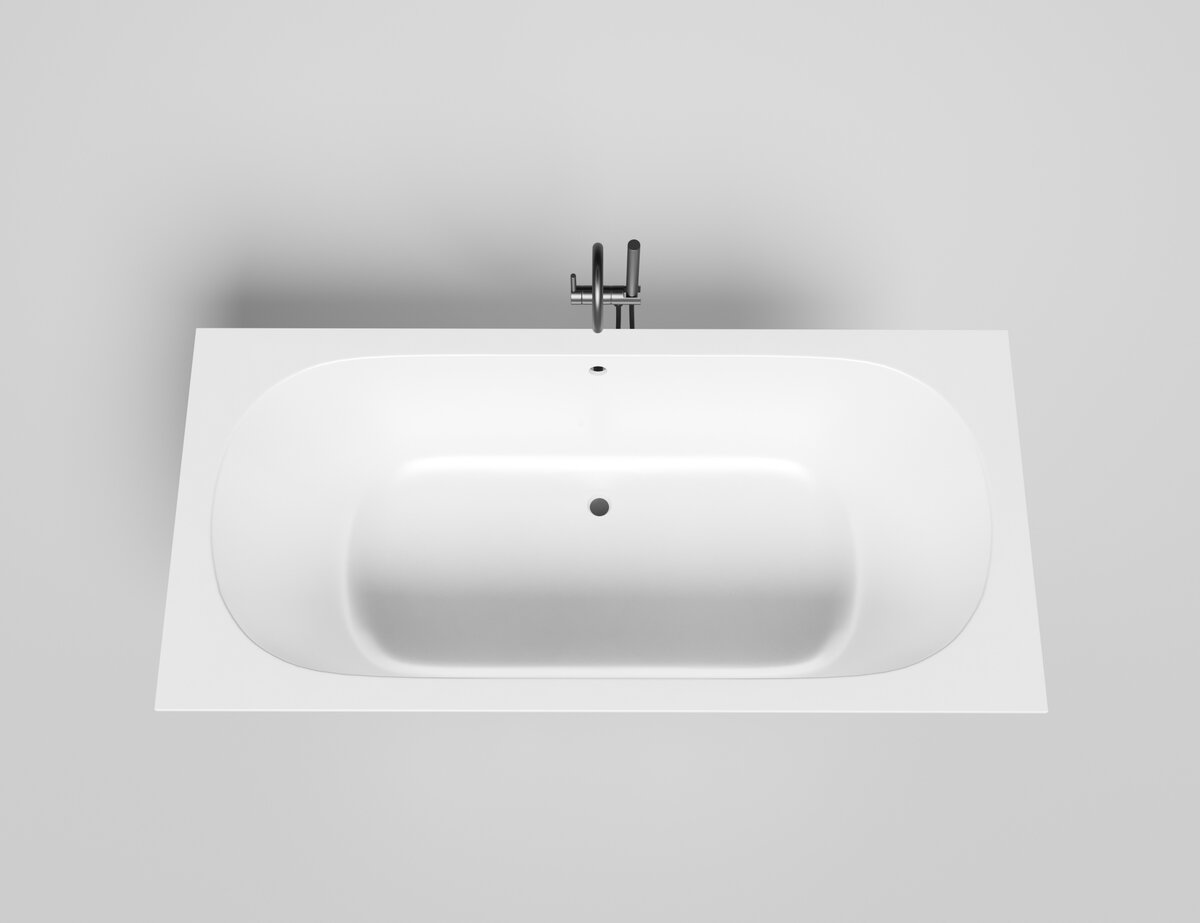 Изображение товара Ванна Salini Ornella Axis из искусственного камня 190x90 см матовая