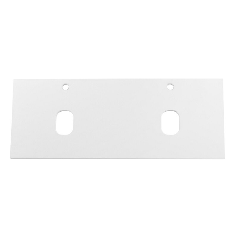 Изображение товара Столешница для ванной BelBagno 120 см из МДФ Bianco Opaco EK-120-2-BO