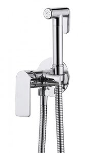 Изображение товара Гигиенический душ Abber Weiss Insel, AF8025, со смесителем, хром